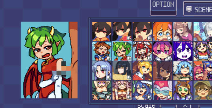 【SLG/动态/像素/互动】像素动画 - 情色点阵浏览器-春日ACG