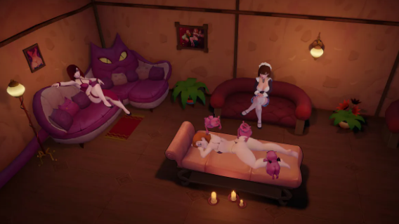 【3D/互动/经营/捏脸/换装/动态】异世界风俗店幻想Ver 25.12.2-春日ACG