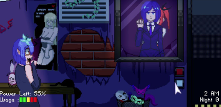 【互动SLG/像素/动态/微恐/官中】梦境之五夜/Five Nights at Dream’s​ v1.2.1 安卓盖世+PC-春日ACG